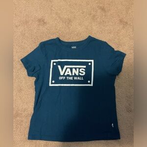 Vans blue T-shirt size small
